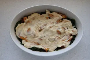 Chilli chicken and spinach gratin : Photo of step #10