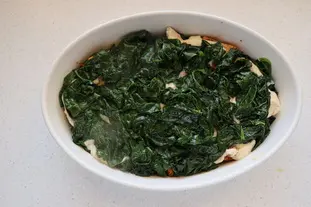 Chilli chicken and spinach gratin