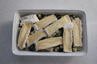 Asparagus and spinach gratin