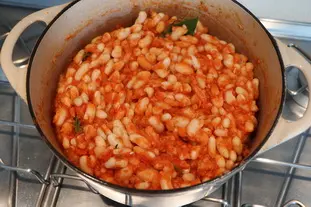 White bean gratin "à l'italienne"