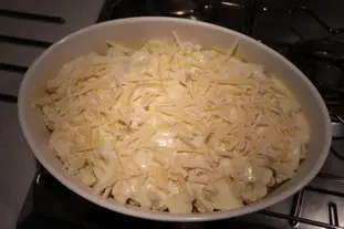 Parmesan cauliflower cheese