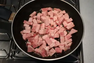 Hearty potato and ham gratin : Photo of step #5