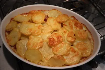 Gratin of Jerusalem artichokes à la Comtoise : Photo of step #26