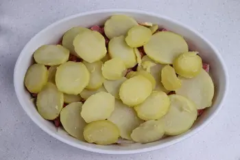 Gratin of Jerusalem artichokes à la Comtoise : Photo of step #26