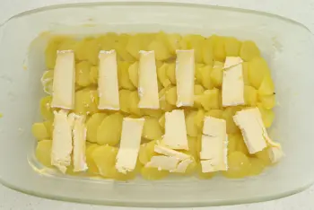 Potato gratin with 3 cheeses