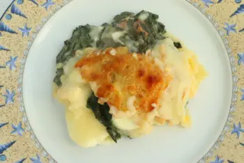 Spinach parmentier