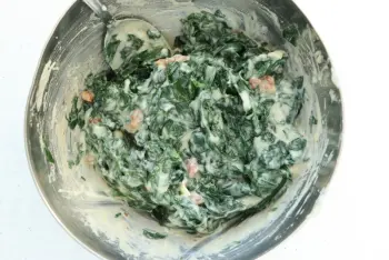 Spinach parmentier