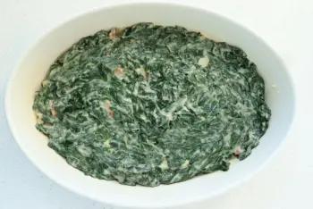Spinach parmentier