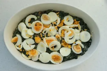 Spinach parmentier