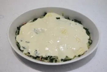 Chard gratin à la Mornay : Stage 12