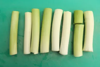 Leeks with ham : Stage 2