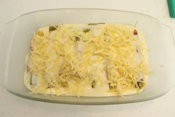 Leeks with ham : Stage 14