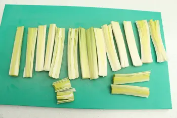 Leeks with ham : Stage 3