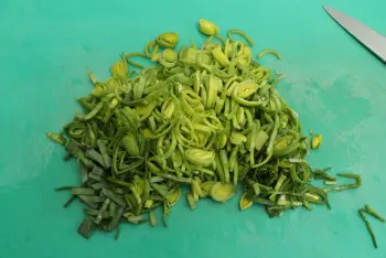 Leeks with ham : Stage 6