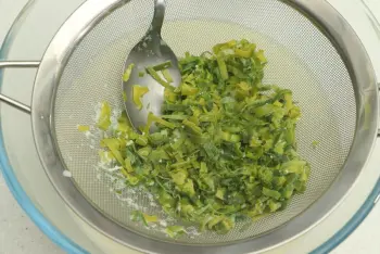 Leeks with ham : Stage 8