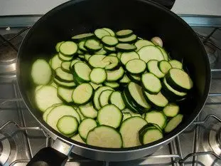 Courgettes (zuchinis)  : Photo of step #4