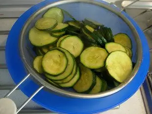 Courgettes (zuchinis)  : Photo of step #6