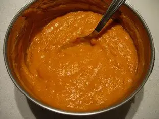 Potimarron (chestnut pumpkin) "au gratin" : Photo of step #1