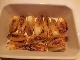 Endive gratin with cancoillotte
