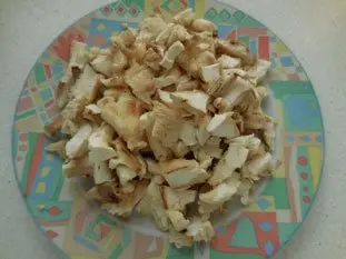Celeriac and mushroom gratin