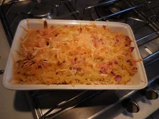 Ham pasta bake