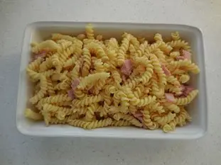 Ham pasta bake : Photo of step #3