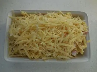 Ham pasta bake : Photo of step #4
