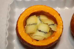 Triple-Cheese Pumpkin Gratin : Photo of step #3