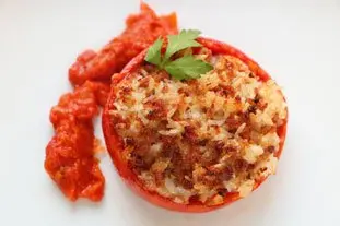 Comtoise stuffed tomatoes