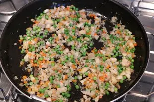 Baked Mont d'Or with diced mixed vegetables : Photo of step #4