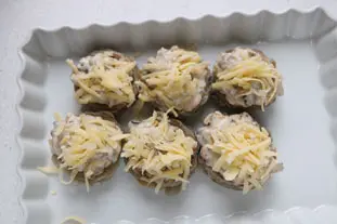 Stuffed artichokes au gratin : Photo of step #8