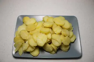 Creamy spinach and potato gratin : Photo of step #1