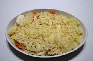 Smoky potato and potimarron gratin : Photo of step #12