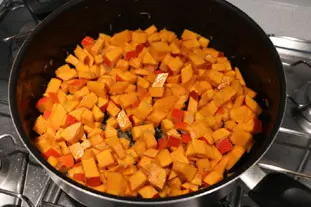 Mixed vegetable curry : Photo of step #7
