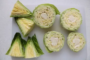 Roast cabbage with lemon : Photo of step #4