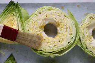 Roast cabbage with lemon : Photo of step #6