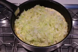 Duet of creamed cauliflower and cabbage 