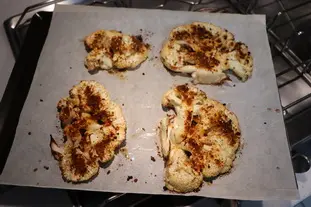 Spicy roast cauliflower gratin : etape 25