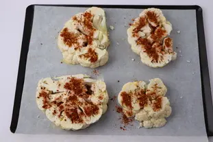 Spicy roast cauliflower gratin : Photo of step #5
