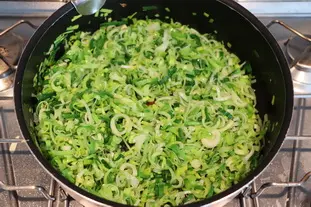 Rice with spring greens