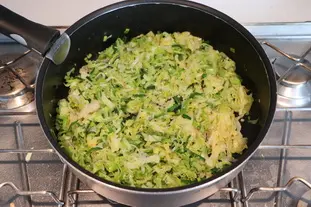 Rice with spring greens : Photo of step #7