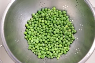 Baby broad beans and peas with rice and mascarpone  : Photo of step #6