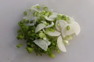 Baby broad beans and peas with rice and mascarpone  : Photo of step #7
