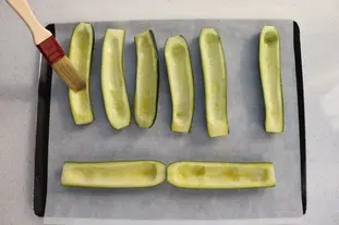 Greek-style stuffed courgettes : Photo of step #7