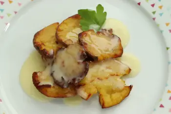 Mashed potatoes with cancoillotte cheese