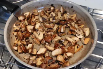 Polenta with artichokes and mushrooms : Photo of step #26