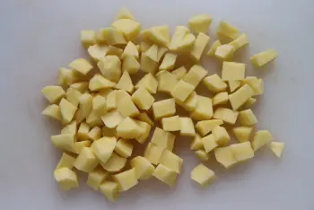 "Haute patate" green beans