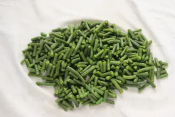 "Haute patate" green beans