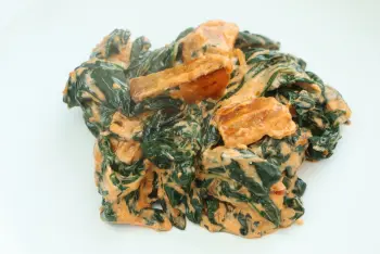 Creamy spinach à la Lombarde