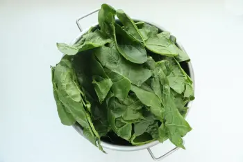 Creamy spinach à la Lombarde